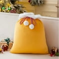 thumbnail image 5 of Deluxe Extra Large Velvet Santa Bags, Giant Christmas Sacks for Xmas Toys, Gifts & Holiday Wrapping Purple, 5 of 5