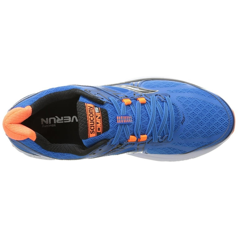 Saucony Men s Omni 15 Running Shoe Blue Orange Blue 7.5 M US Walmart