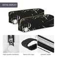 thumbnail image 4 of Easygdp Spiders On The Web para Estuche de Lápices de Cuero, Estuche de Papelería de Cuero, Estuche de Gran Capacidad con Cremallera, 4 of 7