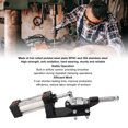 thumbnail image 3 of Pneumatic Clamp, High Strength Abrasion Resistant Stable  Practical Pneumatic Hold Down Clamp Anti Oxidation  for Home Decoration, 3 of 7