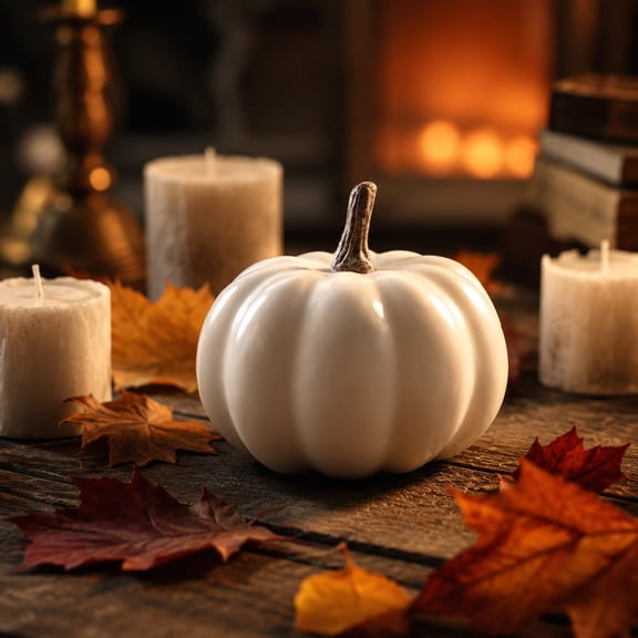 Realistic Foam Pumpkin Decorations, Fall Christmas Seasonal Tabletop Accent, For Table, Mantel, Shelf, Basket, Photo Props, Harvest Parties And Fall Home Decor, Home Decor
