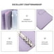 thumbnail image 5 of 1 Binder de presupuesto establecido con sobres de cremallera A6 Money Saving Binder, 5 of 6