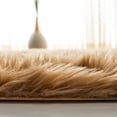 thumbnail image 5 of SAFAVIEH Faux Sheep Skin Collection FSS115E Camel Rug, 5 of 7