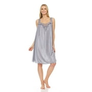 Lati Fashion Women Sleeveless Nightgown & Sleepshirts, Regular and Plus Size