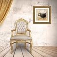 thumbnail image 3 of Villa, Mlli 12x12 Gold Ornate Wood Framed with Double Matting Museum Art Print Titled - Postcard From Coffee, 3 of 4