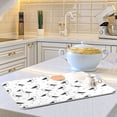 thumbnail image 6 of Line Seagull Bird Dish Drying Mat 18x24 Absorbent Microfiber Draining Rack Pad for Kitchen Counter Sink, 6 of 8