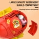 thumbnail image 3 of Fiudx Ofertas flash Artículos en oferta Máquina fabricante con 10 orificios y fuegos artificiales de burbujas, máquina automática para hacer juguetes, soplador para niños y adultos, 3 of 7
