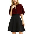thumbnail image 3 of Womens Shawl Wraps Chiffon Shirt Solid Button Fashion Shawl Summer Winter Fall, 3 of 3