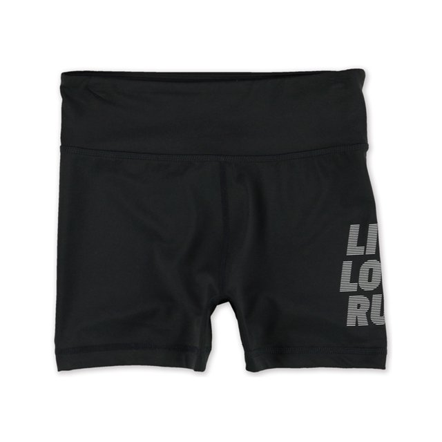 Aeropostale Womens Volleyball Athletic Workout Shorts, Negro, X-Small Aeropostale Ejercicio