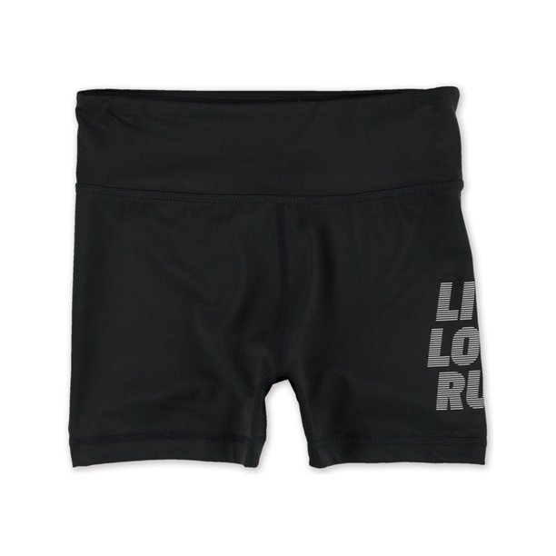 Aeropostale Womens Volleyball Athletic Workout Shorts, Negro, X-Small Aeropostale Ejercicio