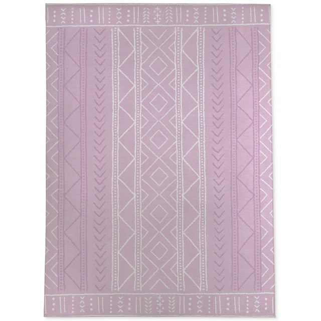 MOROCCAN GEO PINK Kitchen Mat By Kavka Designs
