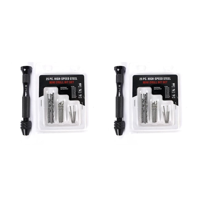 Kit de herramientas manuales Speravity microbrocas helicoidales Perforación carpintería aleación de aluminio CBP228127