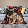 thumbnail image 2 of Qinduosi Cute Print Blanket Soft Bed Bedding Warm Flannel Blankets for Kids Boys Men, Sofa Living Room Bedroom Home Decor, 2 of 6