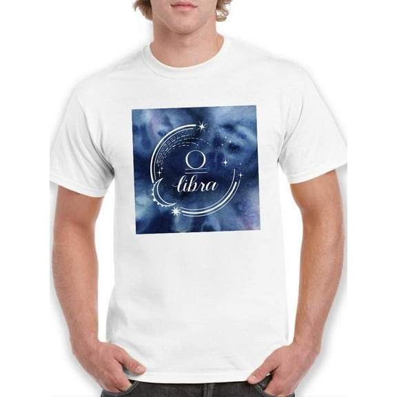 Watercolor Astrology Vii T-Shirt Men -Grace Popp Designs, Male Small