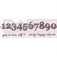 thumbnail image 2 of Woodware Clear Stamps 8"X3"-Numbers, Pk 1, Woodware Craft Collection, 2 of 2