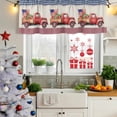 thumbnail image 5 of 4th of July Curtain Valances for Windows, Kitchen Valance Window Treatments Panel 2 Pack, Red Truck Watermelon Patriotic Star USA Flag Rod Pocket Short Curtains for Bathroom Bedroom 42 x 12 Inch, 5 of 8
