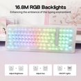 thumbnail image 4 of Teclado mecánico KiiBOOM Phantom98 Lite 96% inalámbrico RGB, 4 of 7