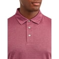 thumbnail image 2 of Ben Hogan Men's Performance Short Sleeve Textured Golf Polo Shirt, 2 of 4