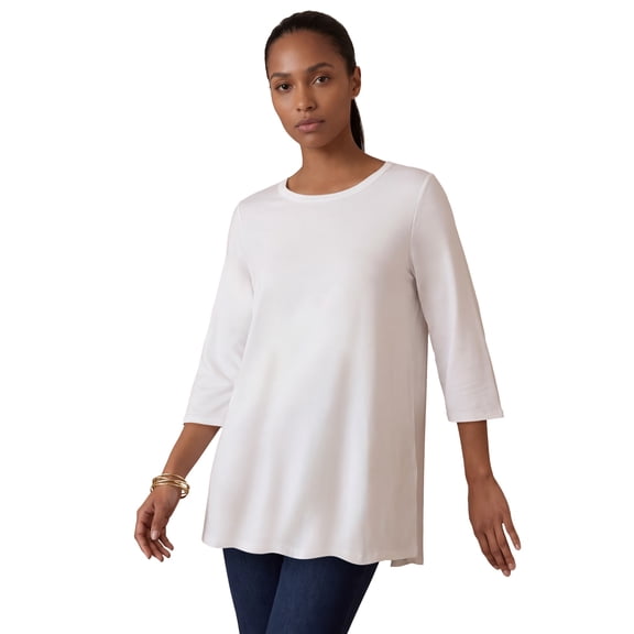 Jessica London Swing Tunic Oversized Long Blouse