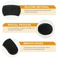 thumbnail image 3 of DECORNIJIA 14Pcs Black Drum Mute Pads for Eliminating Ringing 3.3x2.6x0.3in, 3 of 8
