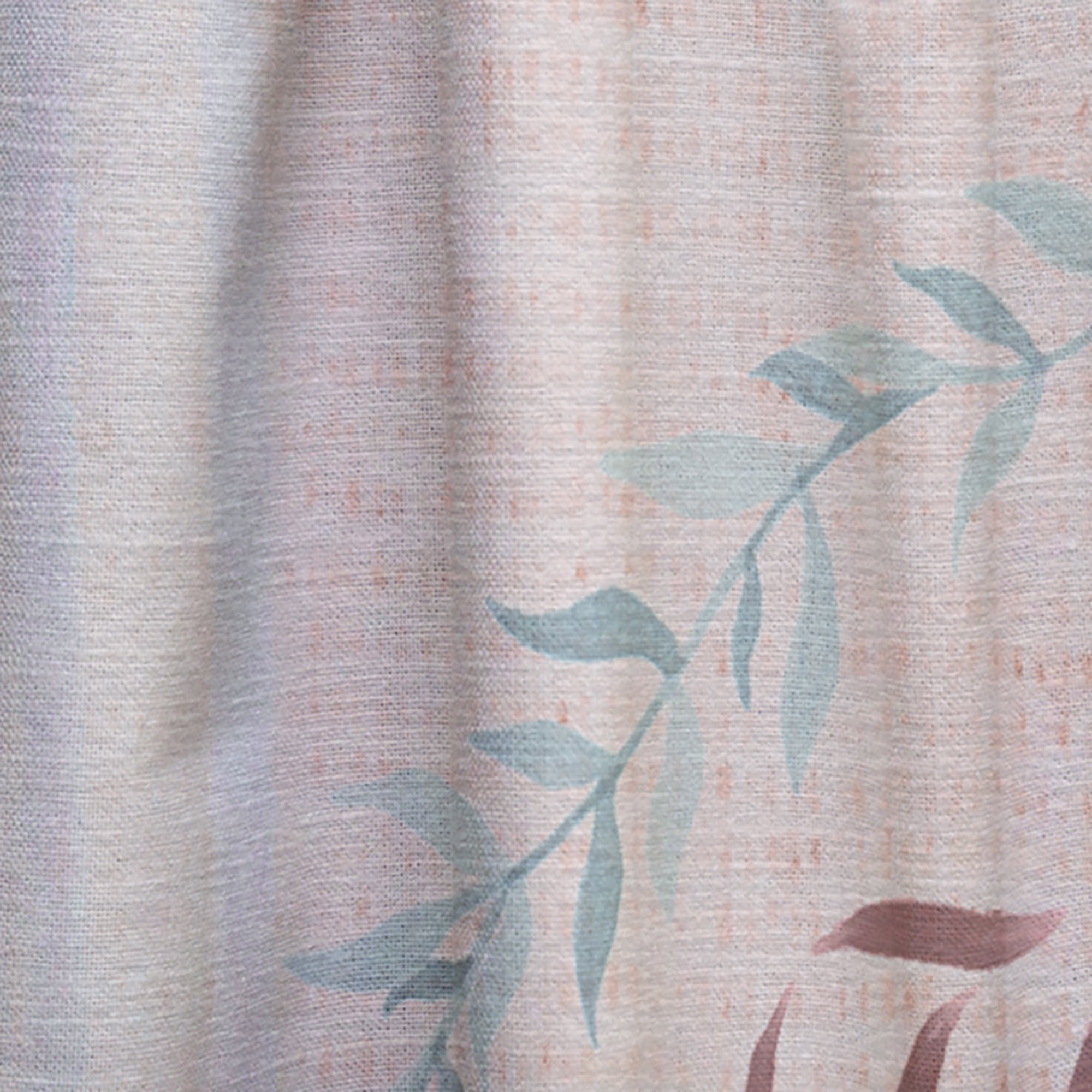 Designart 'Farmhouse Quote On Florals XXIII' Farmhouse Curtain Panel