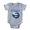 Heather Grey, variant on CafePress - Uruguay Soccer Ball - Cute Infant Baby Football Bodysuit