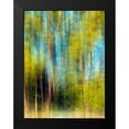 thumbnail image 2 of Nall, Skip 15x18 Black Modern Framed Museum Art Print Titled - Tree Blur II, 2 of 5