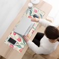 thumbnail image 3 of Long Mouse Pads for Desk,Pioneer Flower Floral Print Pattern Desk Mats on Top Of Desks, Desk Mouse Pad Extra Large with 3mm Non-Slip Base and Stitched Edge for Gaming,Office,Work,Home 31.5"x11.8", 3 of 6