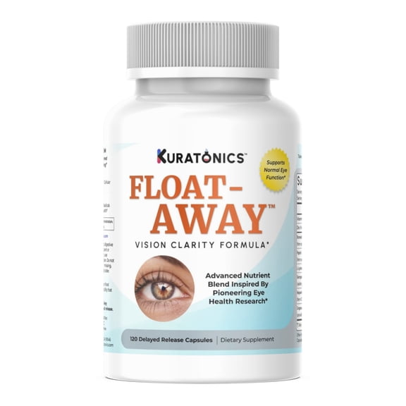 Float-Away: Vision Clarity Formula, 120ct - Clinically Proven, Triple Strength Vision Support Supplement