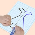thumbnail image 4 of XFGOU Graphics Sketchpad Toys and Hobbies 10ml Scribbledo XY Graph Lap Boards 9” X 12” For Student And Classroom Use Math White Board Double White Board Education, 4 of 4
