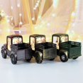 thumbnail image 5 of Navidad retro coche noche luz LED mesa decoración iluminación Navidad decoración, bronce, 5 of 5
