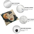 thumbnail image 4 of Nawypu Hippie Pillow Covers Tarot Sun Moon Boho Throw Pillow Covers Witchy Evil Eye Celestial Cushion Cases for Couch Sofa Room Decor  Set of 2, 4 of 6