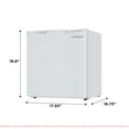 thumbnail image 4 of Frigidaire 1.6 Cu Ft Single Door Compact Refrigerator , EF15, White, 4 of 11