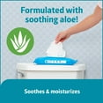 thumbnail image 4 of Medline ReadyFlush SELECT Flushable Adult Cleansing Body Wipes, Unscented, 8 x 10In, 576 Count, 4 of 7