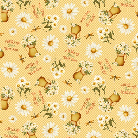 VIP Fabrics All Things Grow Allover Fabric