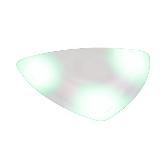 Guitar Thumb Picks Replacement, Guitar Pick with LED Light High Sensitivity ABS and Metal Material Compact Size for Guitar Beginners