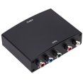 thumbnail image 4 of Convertidor de componentes, enlaces HDMI a 1080P YPbPr RGB + adaptador de audio y video R/L, compatible con PS5, reproductores de DVD a HDTV y proyector (negro), 4 of 4