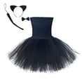 thumbnail image 1 of WEAIXIMIUNG Robes pour Ados 2024 Robe pour Enfants Tout-Petits Bébés Filles Robe de Carnaval Concours avec Ensemble d'Accessoires 4 Pcs, 1 of 5