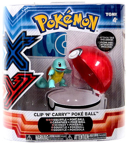 New arrival Bounce Pokeball with Pokemon figure toys Squirtle 2" poke ball TOMY 