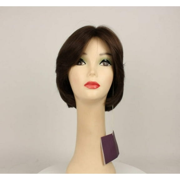 European Human Hair Freeda Wig Linda Brown Skin Top Size S