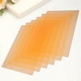 thumbnail image 1 of Nestingho 6 Pcs Gels Colorés pour Photographie Diffuseur de Lumière Orange pour Éclairage de Scène, 1 of 7