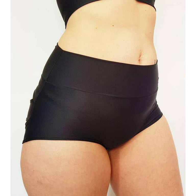 Sherrylily Women Cut Out Yoga Shorts Scrunch Booty Pants High