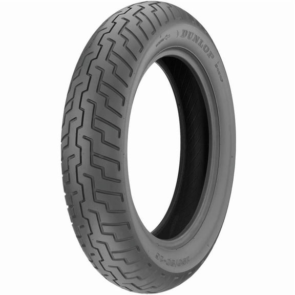 Dunlop D404 Front Motorcycle Tire 100/90-19 (57H) Black Wall