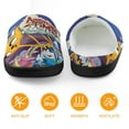 thumbnail image 5 of Adventure Time Jake The Dog Slippers for Kids, Cute Soft Plush Anti-slip Fluffy Fuzzy House Slippers Warm Soft Plush Non-Slip Indoor Outdoor Slip-on Shoes for Boys Girls, 5 of 8