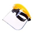 thumbnail image 3 of Protector facial y soporte para bricolaje, reemplaza piezas para cascos duros de ala completa, resistente, protege tus ojos y tu cara, visera de PVC Zulema Careta, 3 of 8
