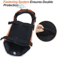 thumbnail image 4 of Ripstop Life Jackets For Dogs With Strong Buoyancy And Rescue Handle, Reflective-Xl Orange, 4 of 7