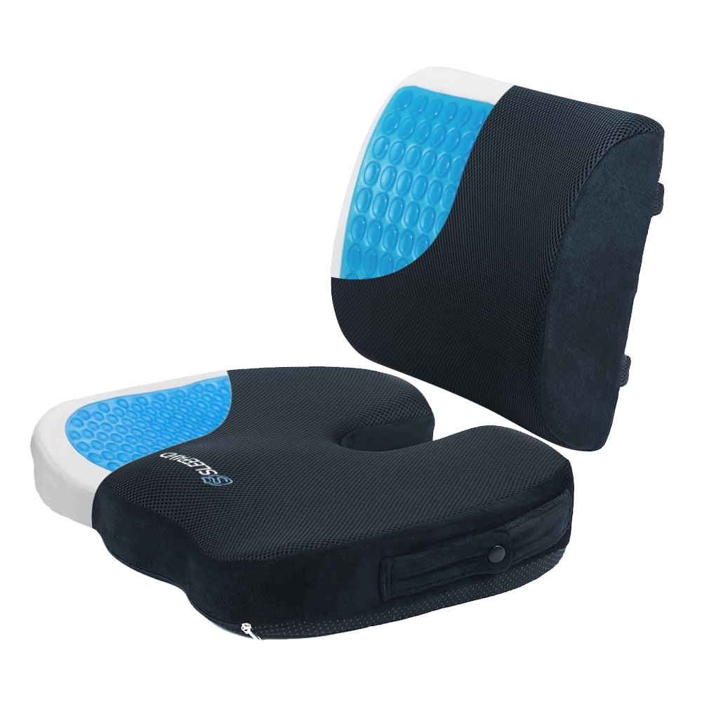 Cosay Office Chair Coccyx Cushion Orthopedic Car Seat Pillow Tailbone Memory Foam Pad Home 