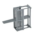 thumbnail image 5 of Uxcell Microscope Slides Rack 24 Positions Polypropylene Staining Rack Gray for Research Experiment, 5 of 5