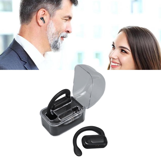 Écouteurs Traducteurs, Écouteurs de Traduction 144 Langues, Crochets d'Oreille Traducteurs BT Mode Tactile et Haut-Parleur, Mode Appel. Écouteurs Intelligents pour l'Exercice et la Mise en Forme