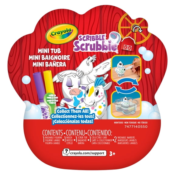 Scribble Scrubbie Mini Farm